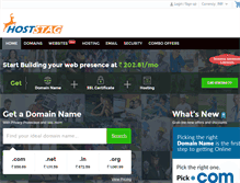 Tablet Screenshot of hoststag.com